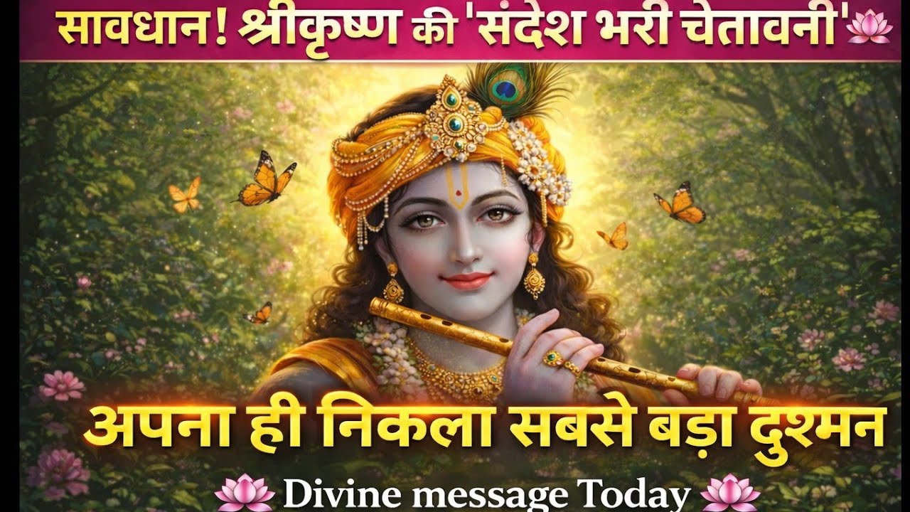 🌸 सावधान! श्रीकृष्ण की 