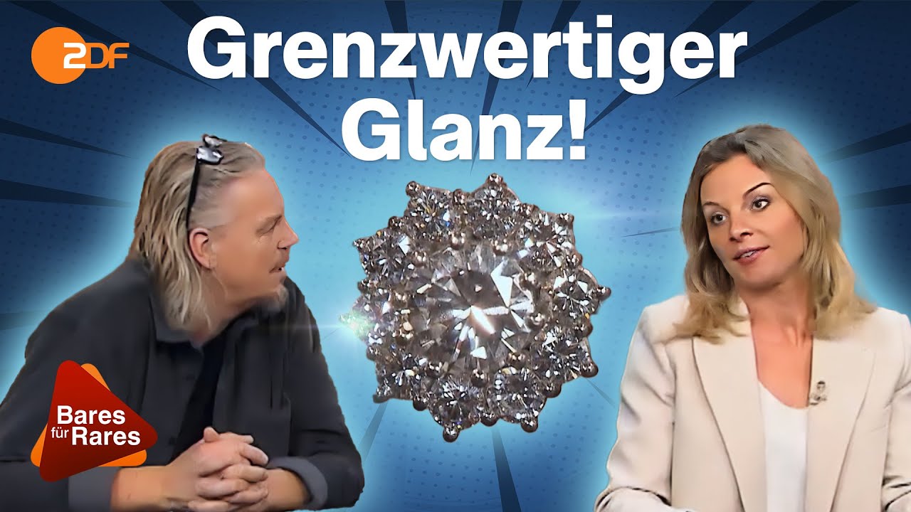 Knappes Karat? Diamantring sorgt für wilde Spekulationen und leuchtende Augen | Bares für Rares