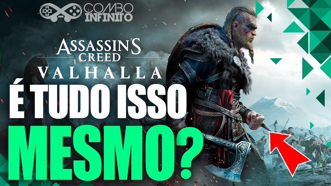 ASSASSIN'S CREED VALHALLA É TUDO ISSO MESMO OU DEIXA A DESEJAR? ANÁLISE E GAMEPLAY DO PS4 E PS5!