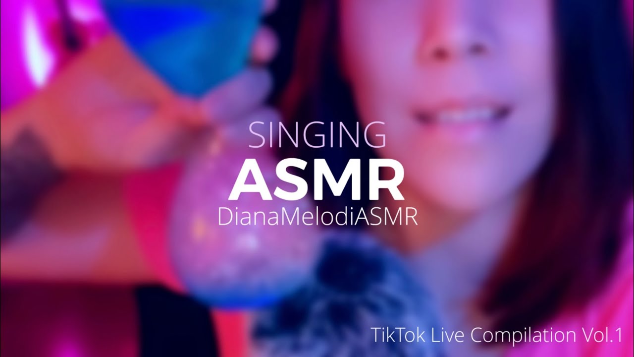 ASMR - 30 min of Soft Singing (Water Globes & Bubble Hourglass) TikTok Live Compilation Vol. 1