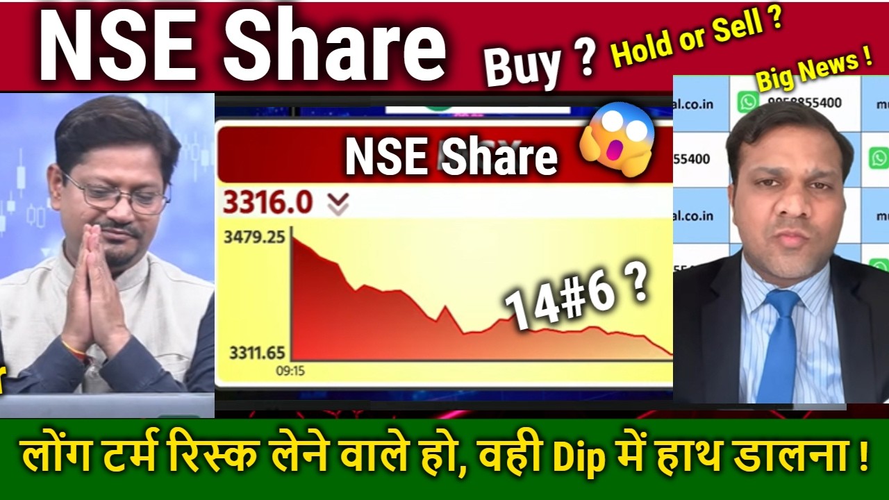 NSE Share latest news,buy,hold or sell ?,nse share price prediction,nse ipo longterm target 2027