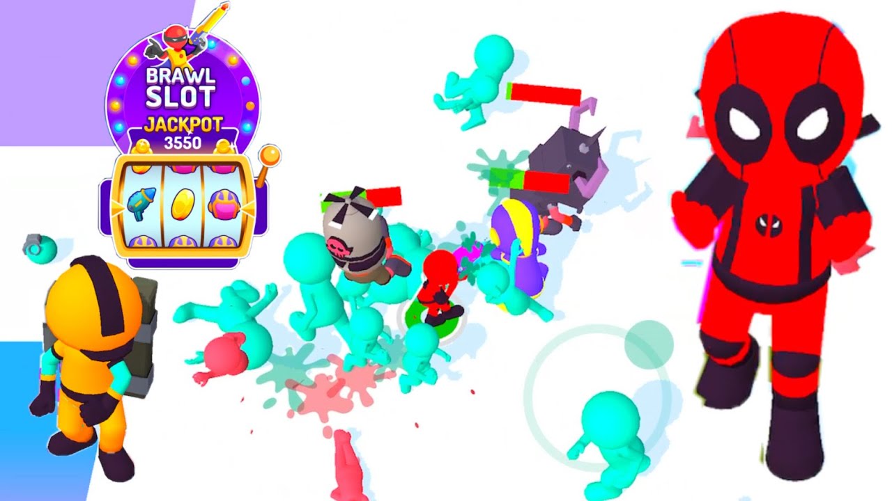 Paint Brawl 3D Level 15 To. 20 Unlocked Walkthrough iOS Gameplay