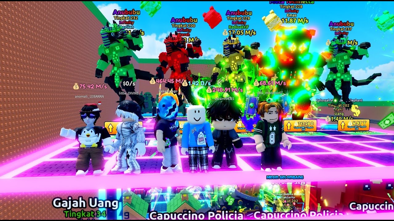 MENCARI TRADE YANG COCOK DI KABUR TSUNAMI UNTUK BRAINRTOS! ROBLOX