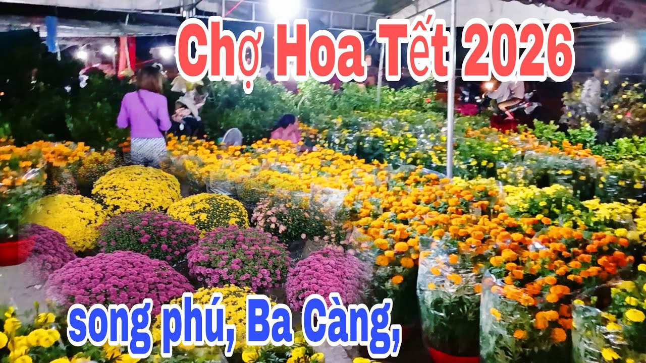 Chợ Hoa Tết 