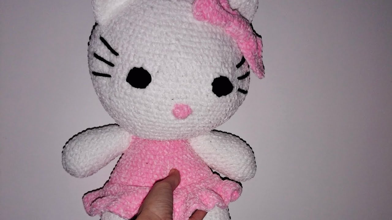 Hello Kitty na szydełku krok po kroku