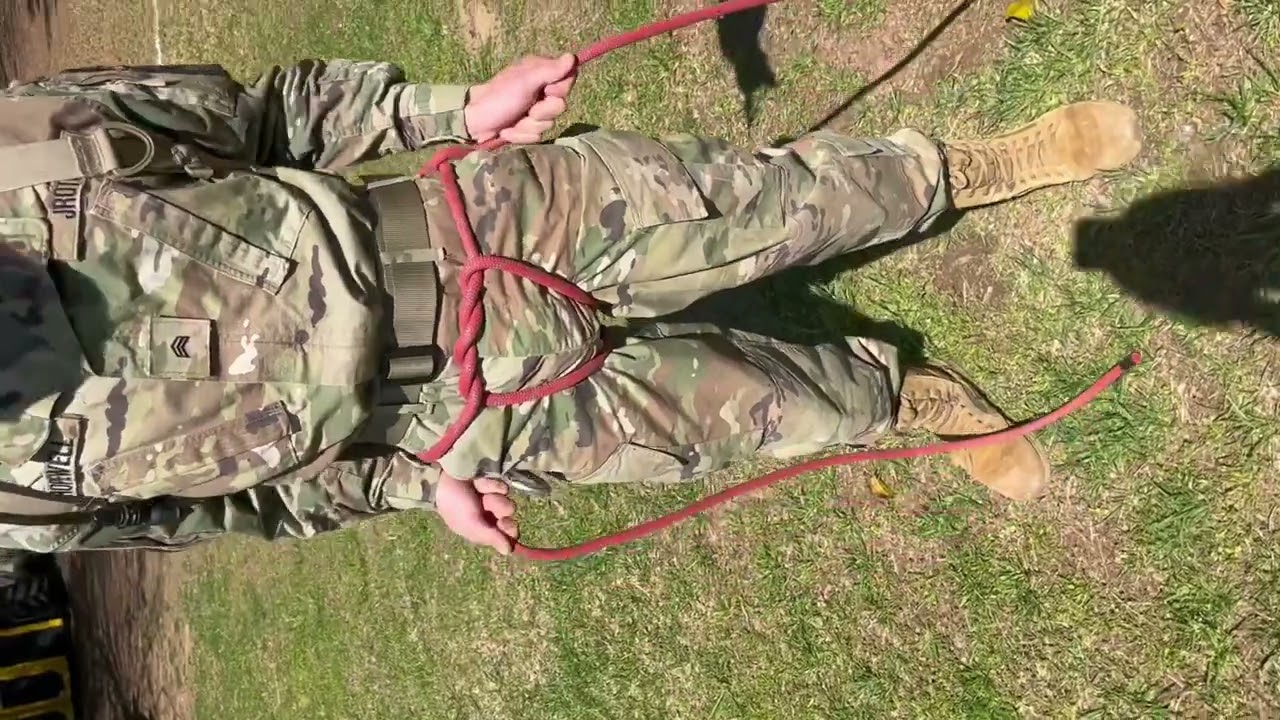 Swiss Seat for Rope Bridge Hopewell Raider team