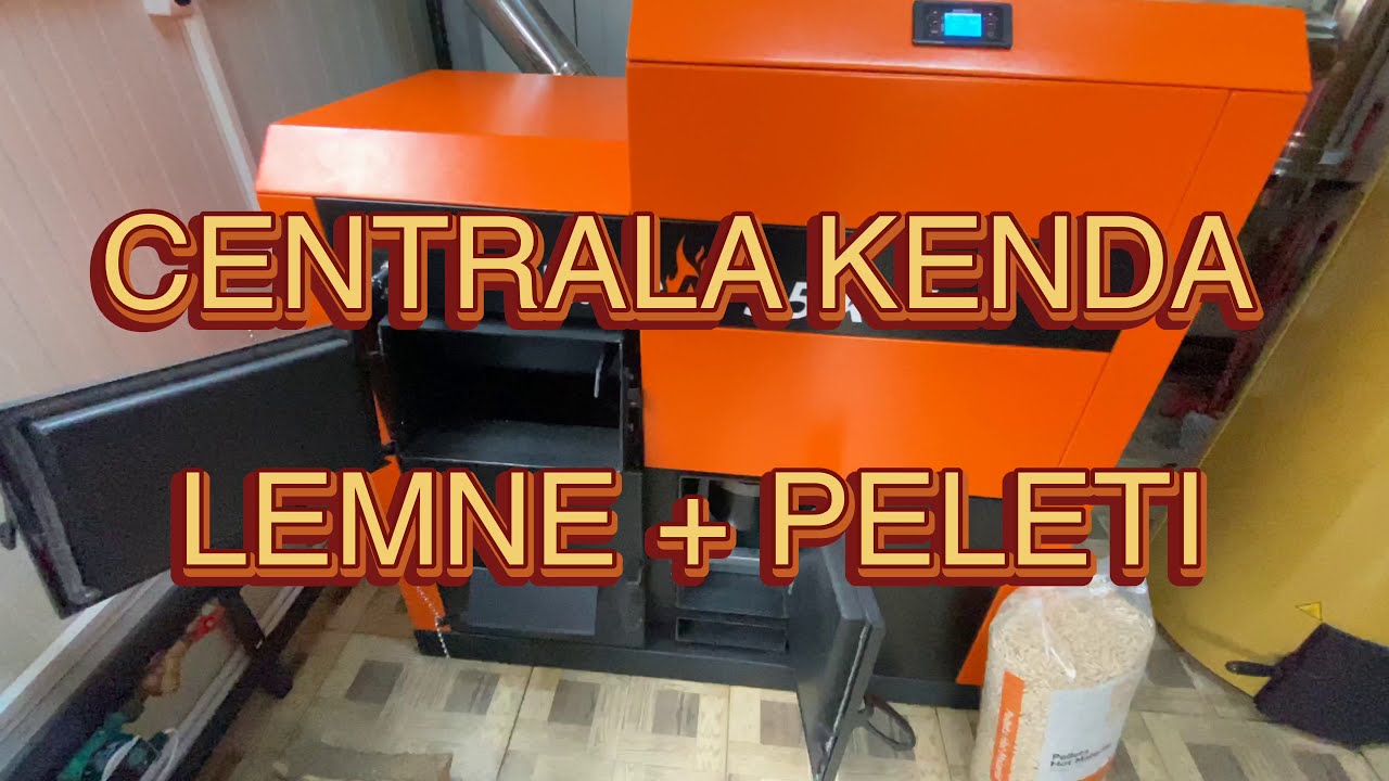 Centrala Kenda 35 kw - lemne si peleti