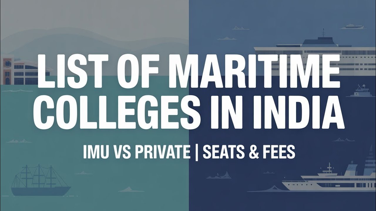 List of Maritime College in India