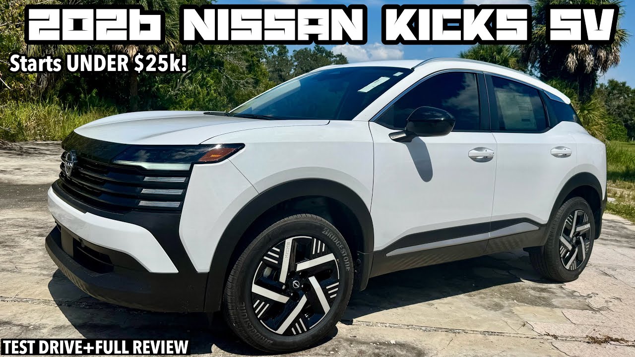 2026 Nissan Kicks SV: TEST DRIVE+FULL REVIEW