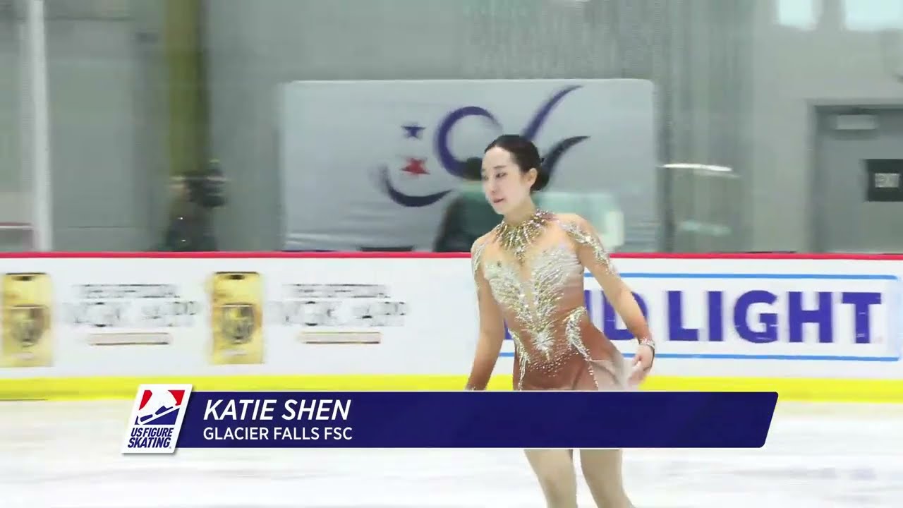Katie Shen&nbsp;| Senior Women Short Program | 2026 Pacific Coast Sectional Ice Dance Final