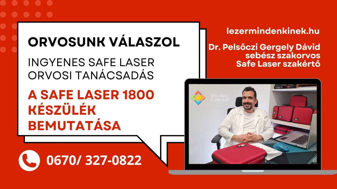 Safe Laser 1800 bemutatása, a felső kategória összehasonlítása a középkategóriával