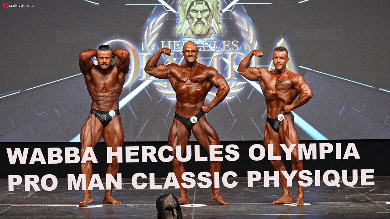 WABBA Hercules Olympia Classic Bodybuilnig PRO category