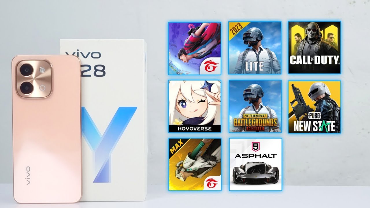 Vivo Y28 4G 8+ Games Test - Freee Fire/Asphalt 9/PUBG/Genshin/Call Of Duty - Helio G85