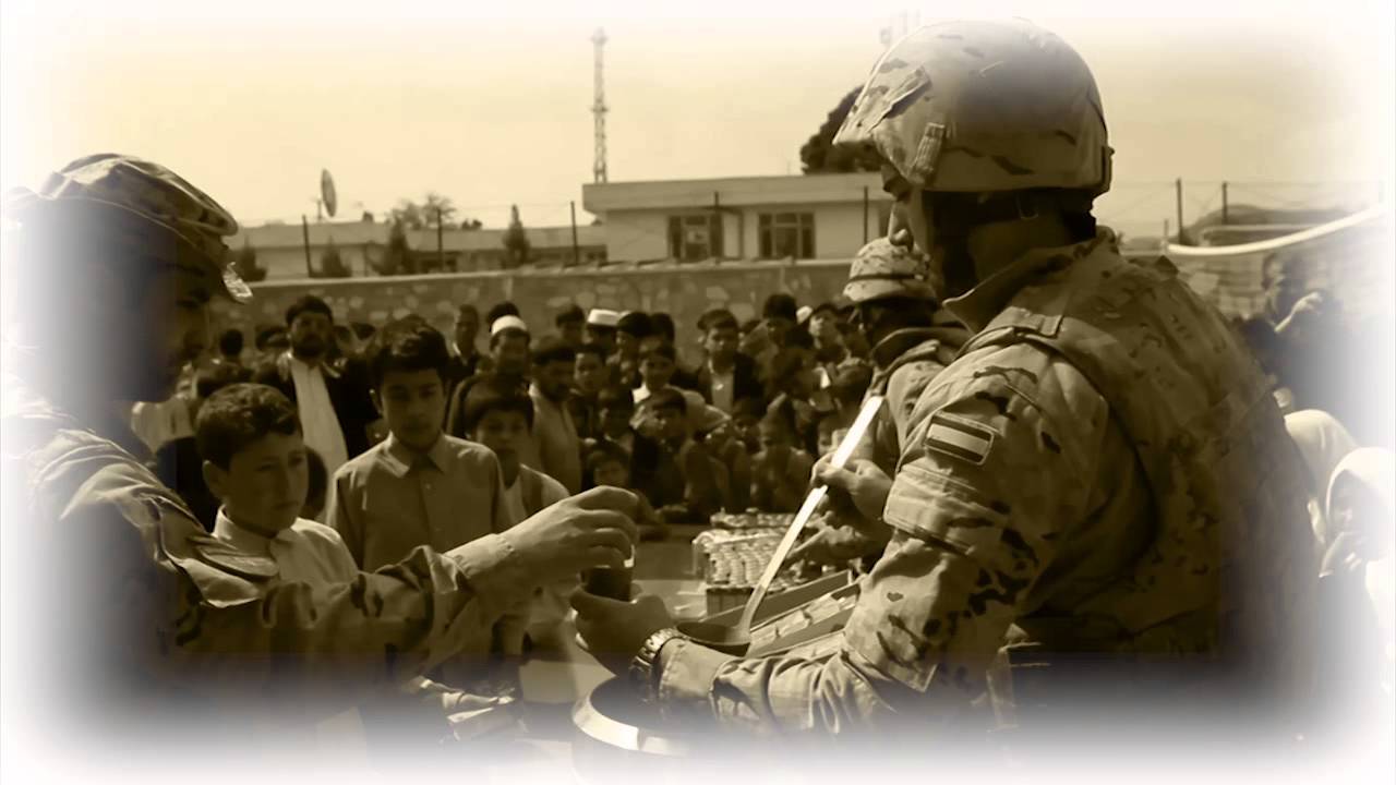 'Un soldado' poema anónimo