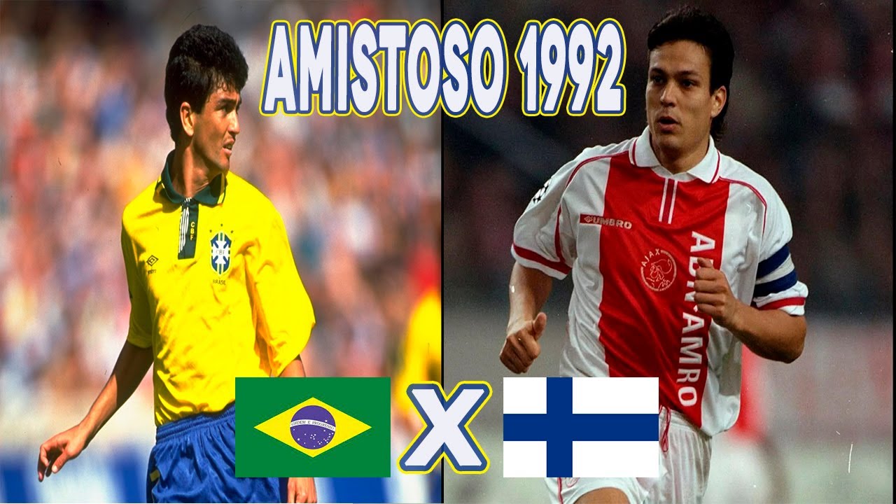 Brasil x Finlandia - (1991) - Bebeto Brilha em Cuiabá