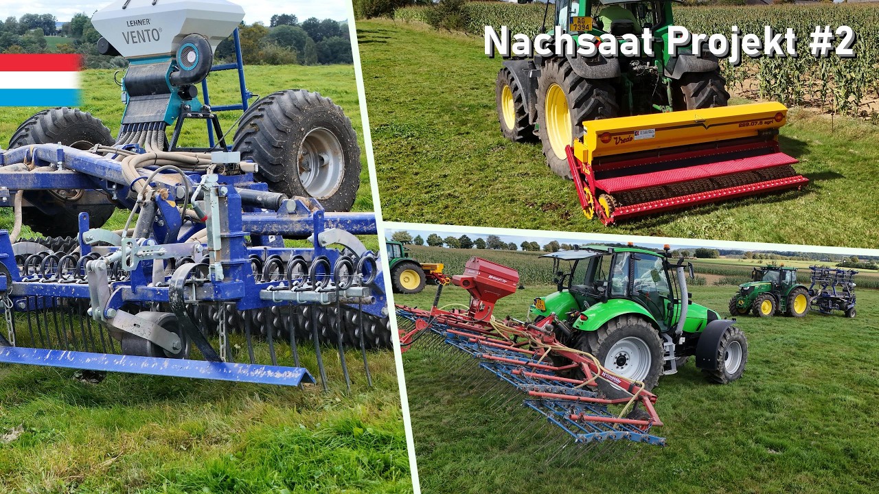 Nachsaat Projekt | Versuche Anlegen & Arbeitsbild | Teil 2