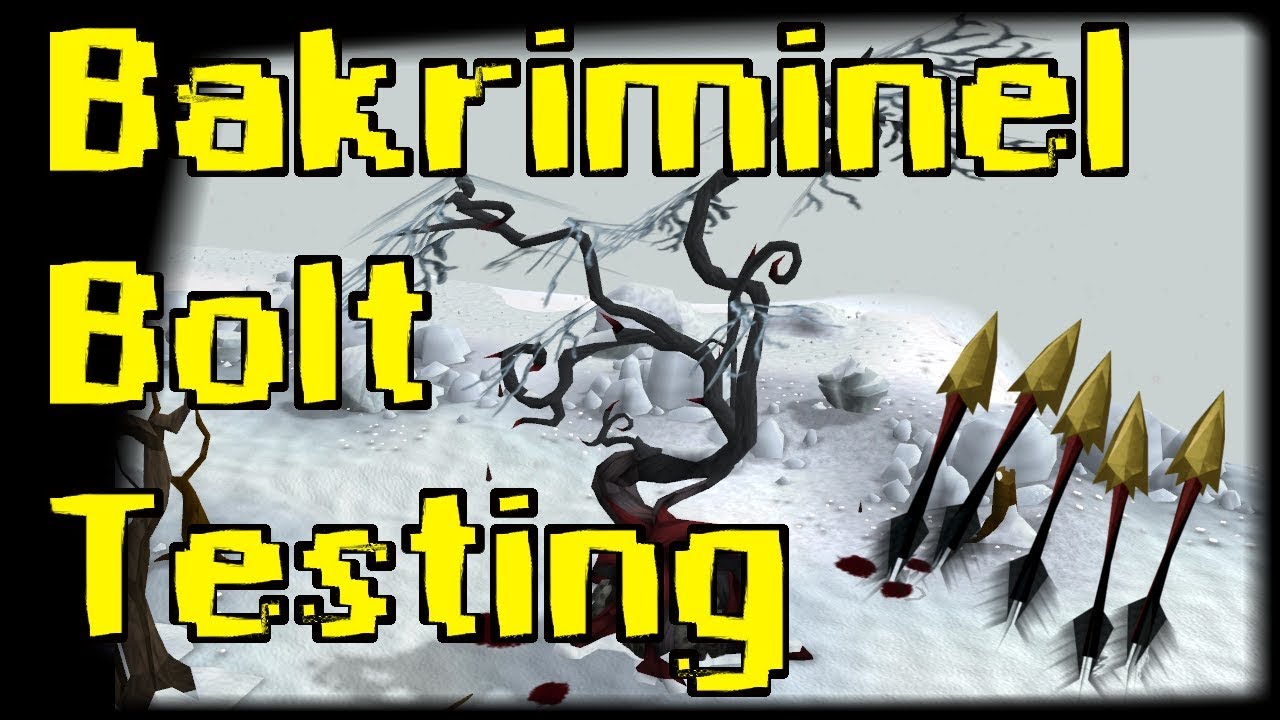 Bakriminel BoltsTesting