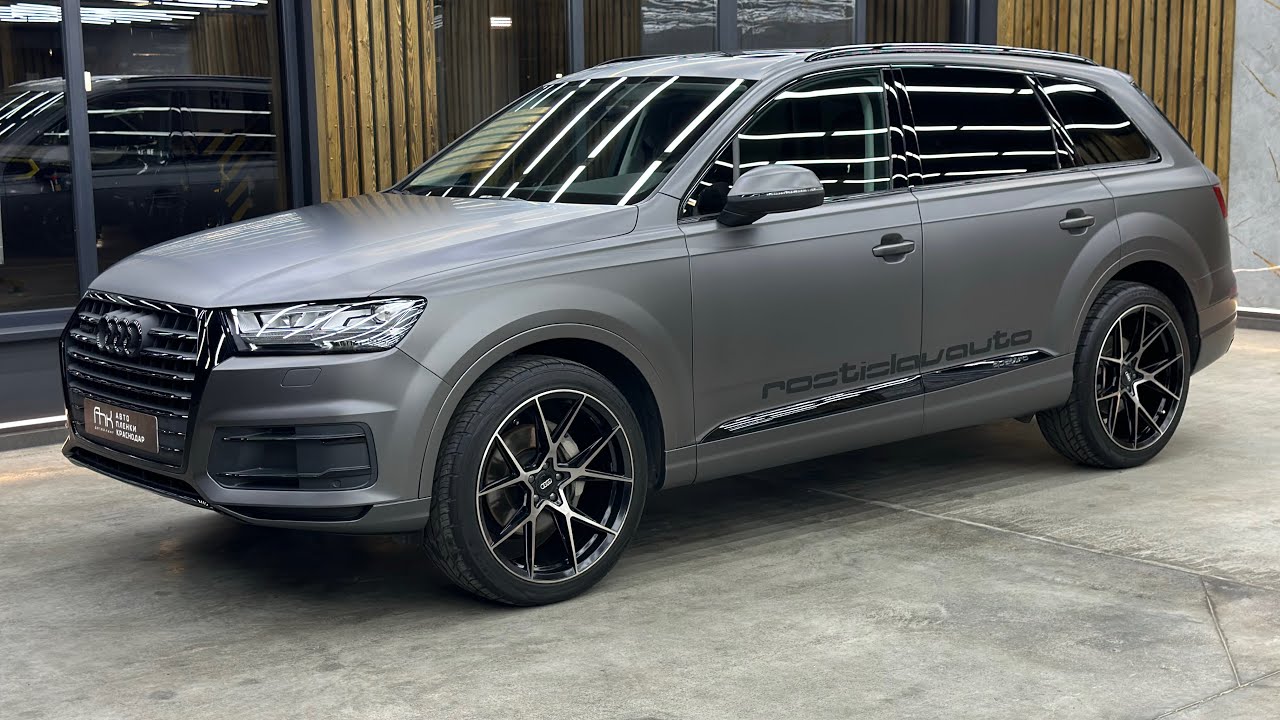 Audi Q7 4M из Кореи. Преображение и доработки