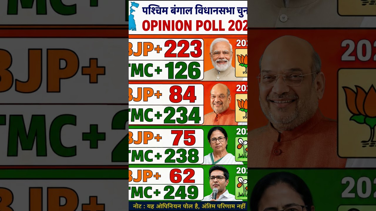 West Bengal vidhansabhaelectionopinion poll #election #politics#shorts#westbengal