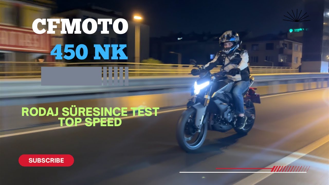 CFMOTO 450NK İNCELEME&RODAJ&TR DE İLK TOPSPEED&GPS VERİSİ