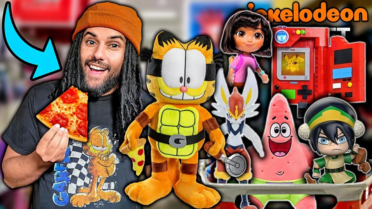 I Bought EVERY SINGLE NICKELODEON Item at TARGET!!