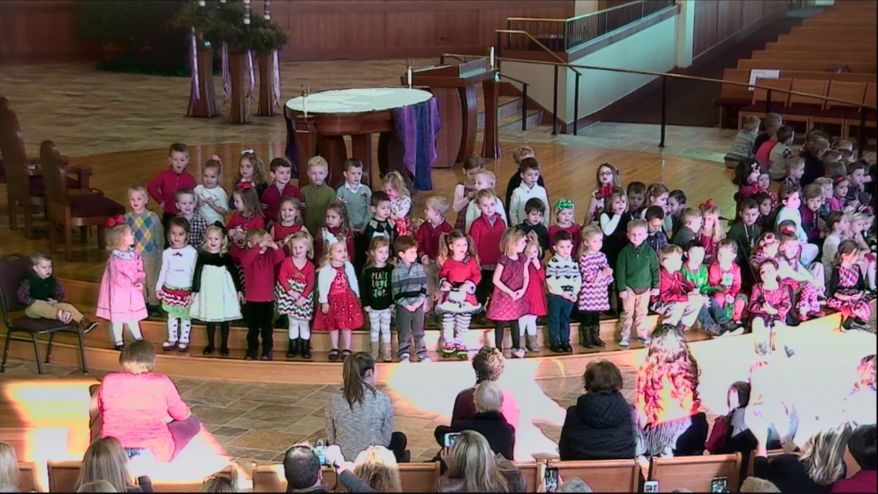 Pre-school & Pre-Kindergarten Christmas program 2016