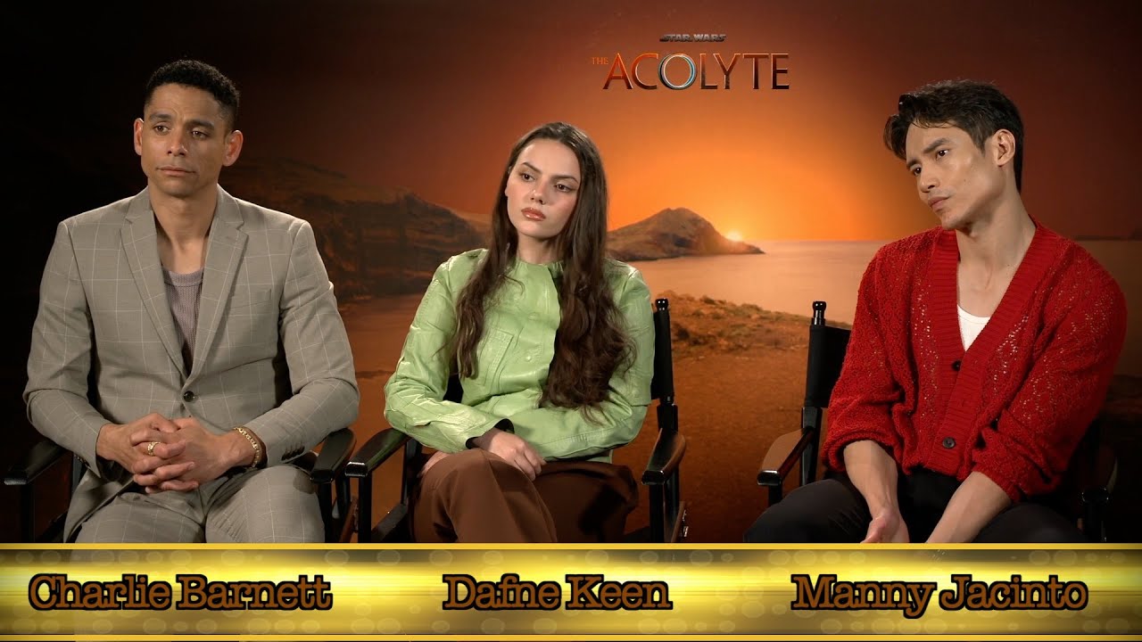 "The Acolyte" Interview with Charlie Barnett, Dafne Keen, Manny Jacinto