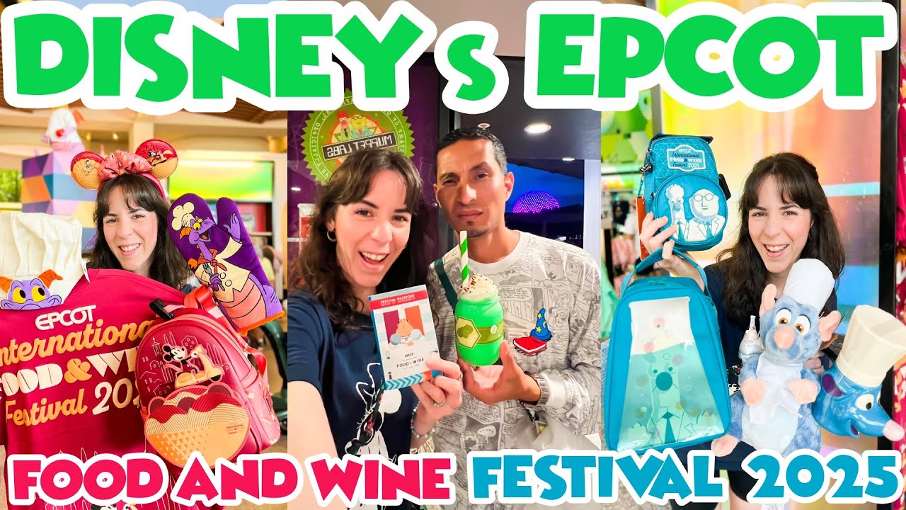 Disney’s EPCOT Food & Wine FESTIVAL 2025! | Merch & Food! | Walt Disney World