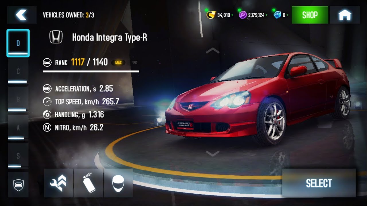 Asphalt 8 BAD NERFED! Honda Integra type-R Multiplayer