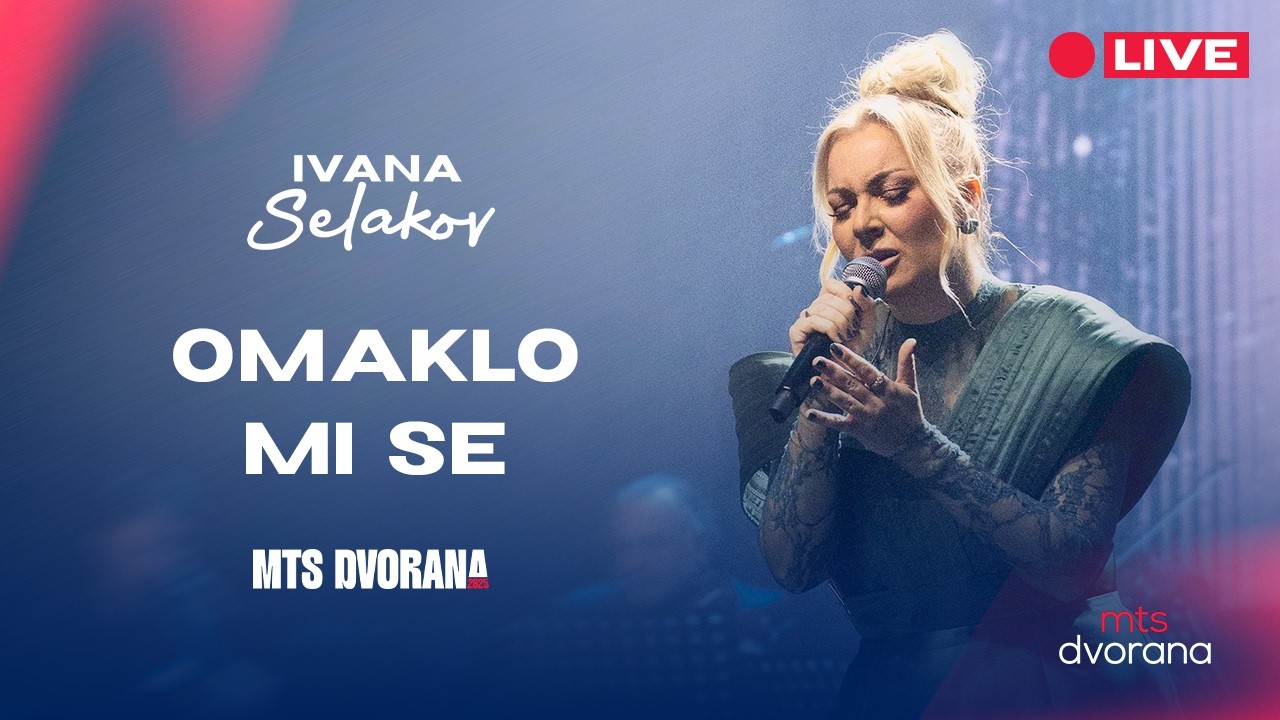 IVANA SELAKOV - OMAKLO MI SE | KONCERT MTS DVORANA 2025 LIVE