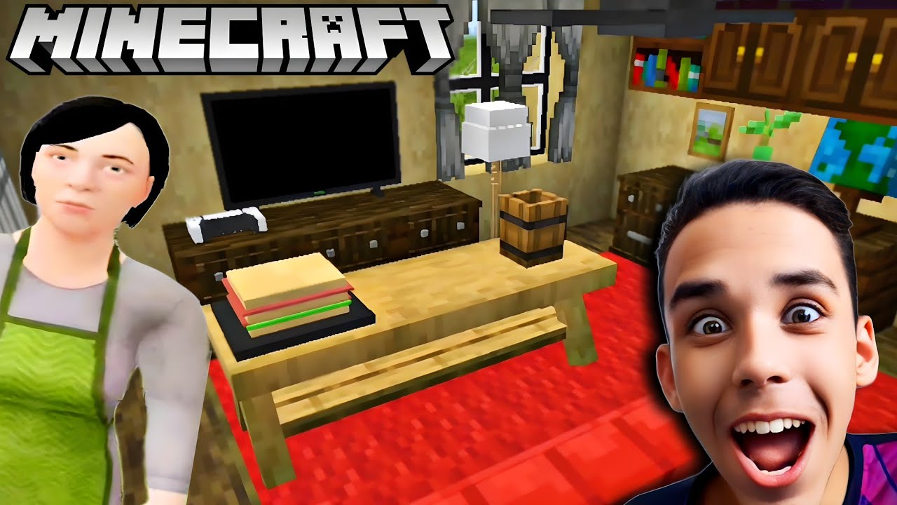 CONSTRUI A CASA DOS PAIS MALVADOS NO MINECRAFT parte 4