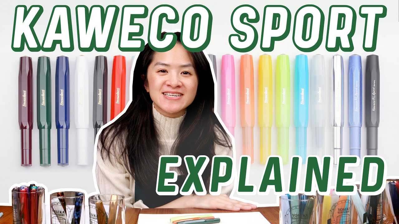 Объясняем более 30 цветов Kaweco Sport!