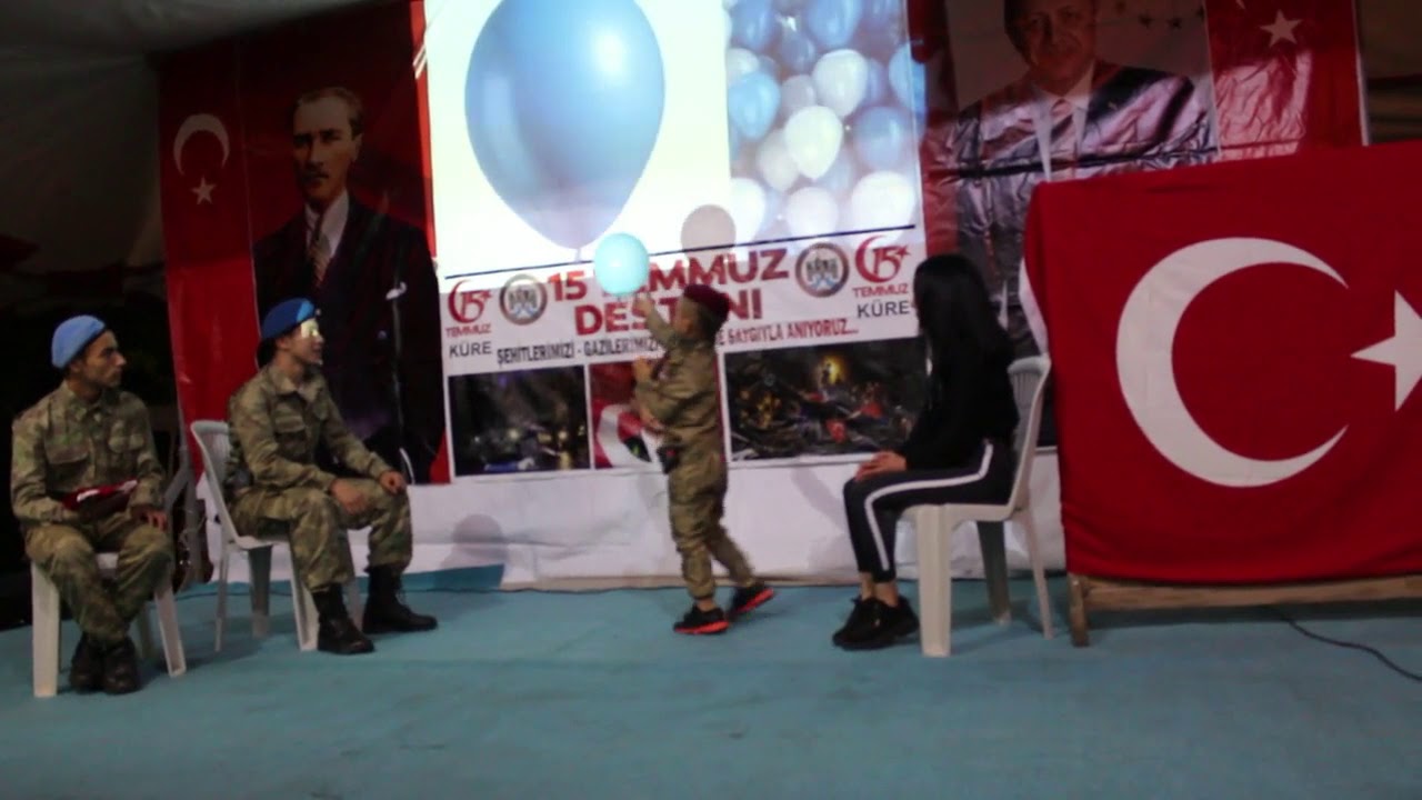 K&Uuml;RESEL SAHNE TİYATRO EKİBİNDEN Mavi Balon Sahnesi