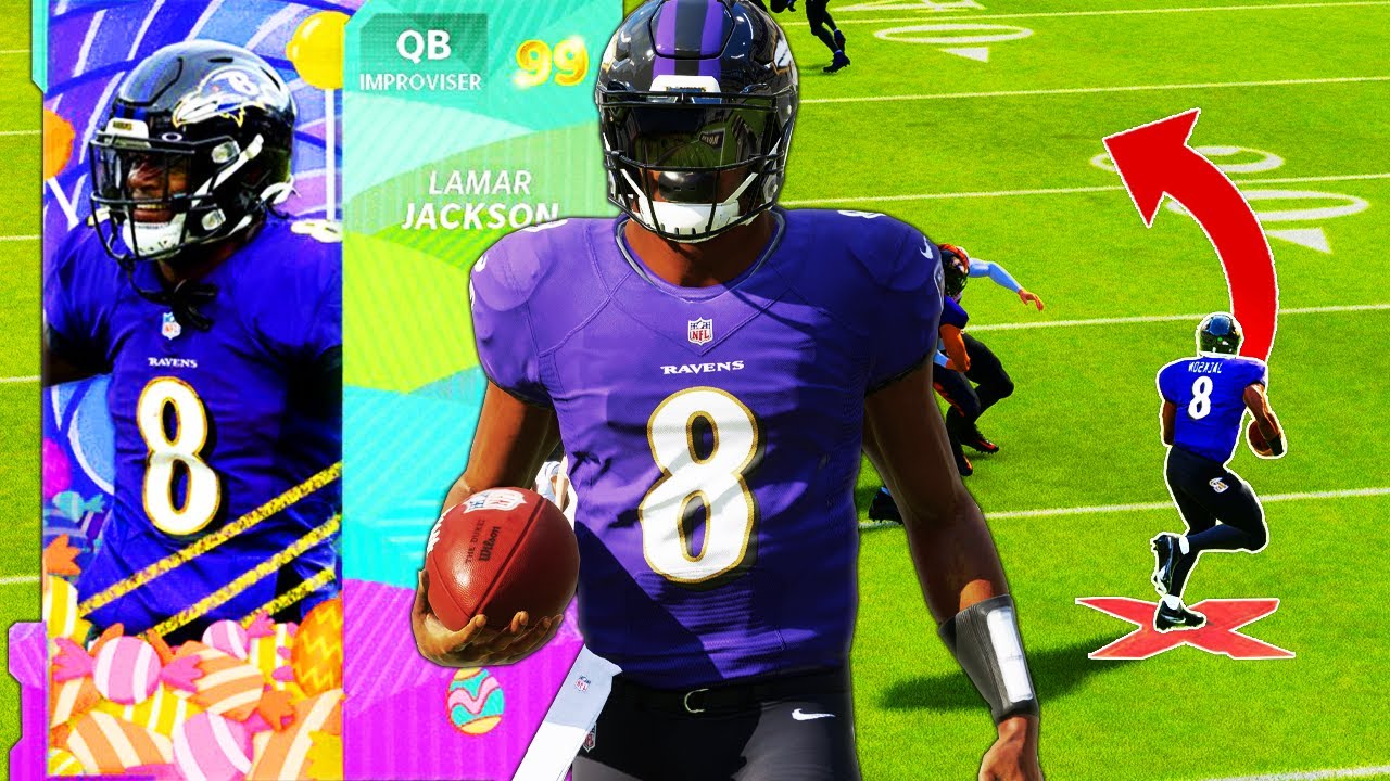 99 SPEED LAMAR JACKSON IS THE BEST QB IN MUT?!