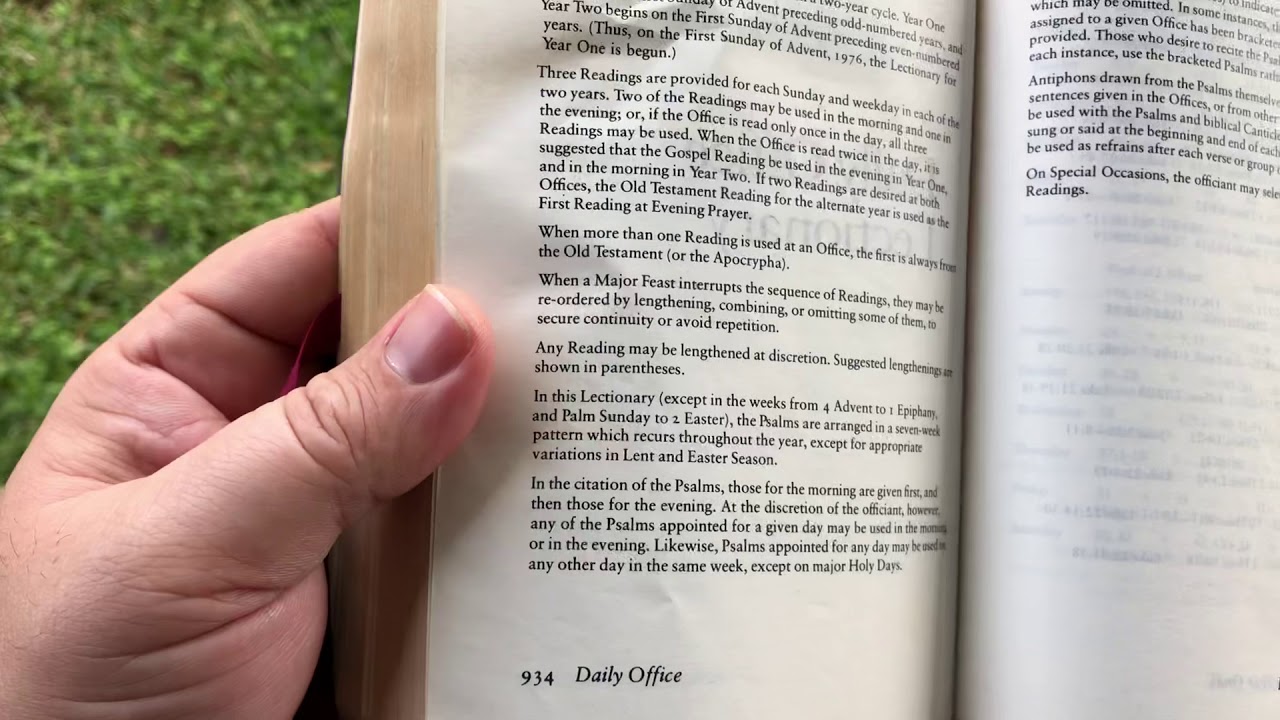 This is my Prayerbook: Using the Daily Office Lectionary