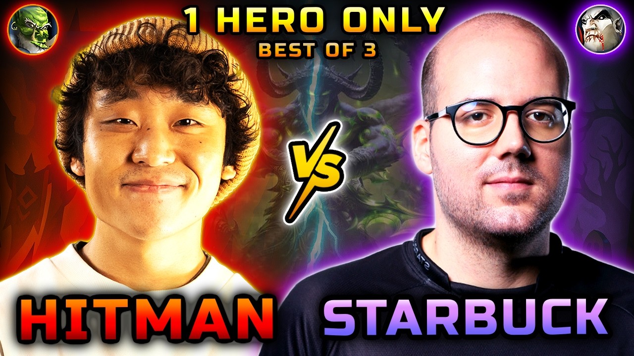 1 HERO ONLY - HITMAN vs STARBUCK - BEST OF 3 - Ohio Cup