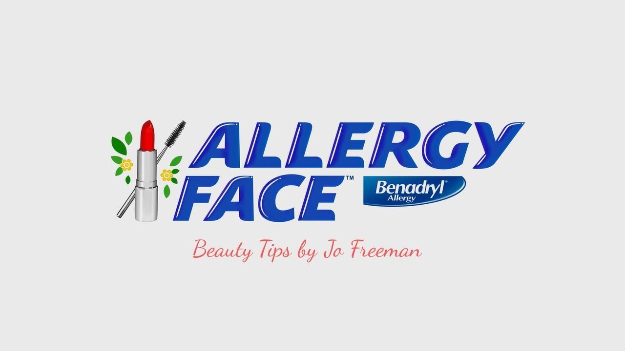 Allergy Face™ Make-up tips – Benadryl Allergy.