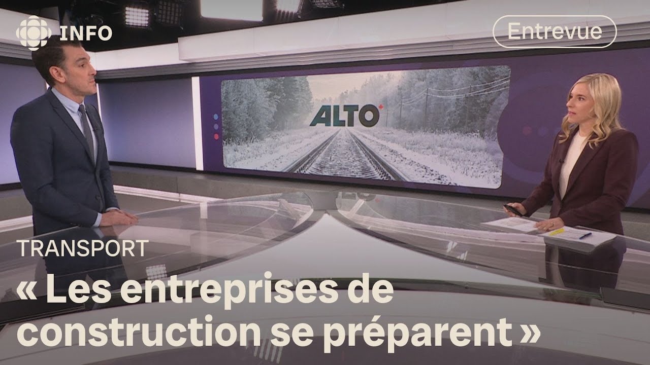 Le TGV et son premier segment entre Montréal et Ottawa : entrevue avec le pdg d'Alto | Zone économie
