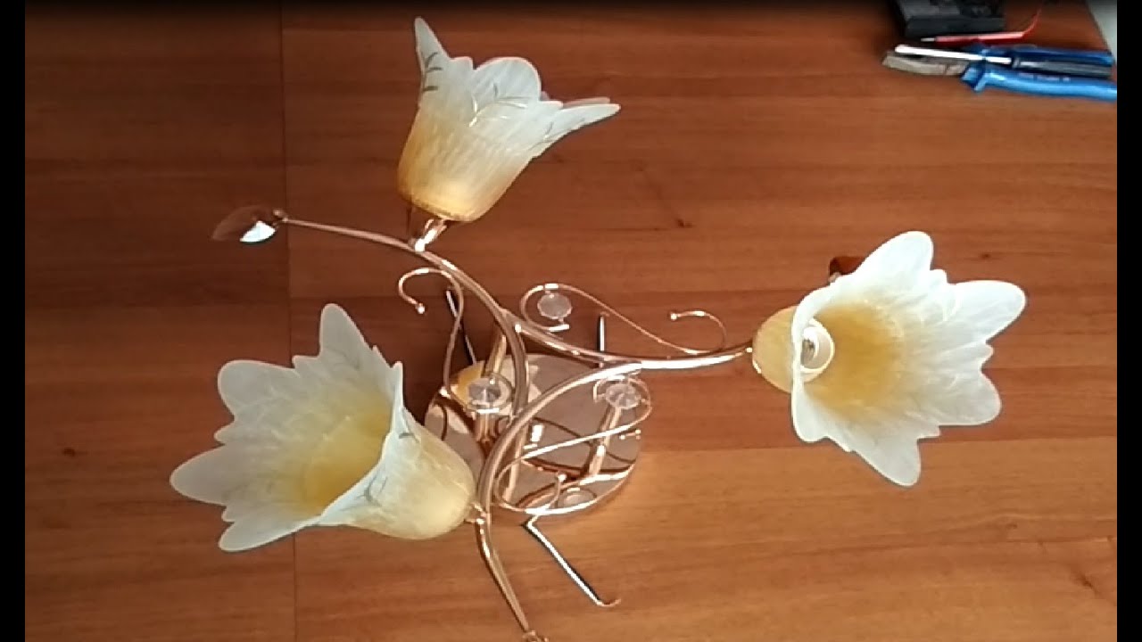 Все секреты и лайфхаки подключения и монтажа тройного светильника. The triple connection of the lamp