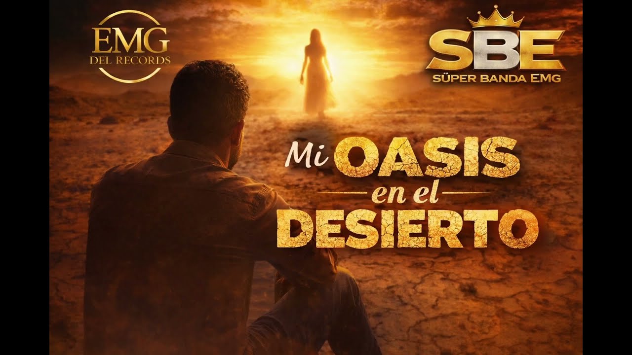 Mi Oasis en el Desierto – Súper Banda EMG | (Lyrics)