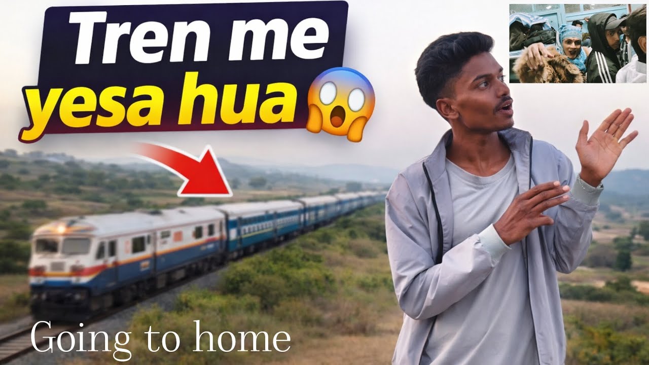 Day 9 | Train में ऐसा सीन हुआ कि आप भी सोच में पड़ जाओगे 😲 | Andhra Pradesh to Chhattisgarh