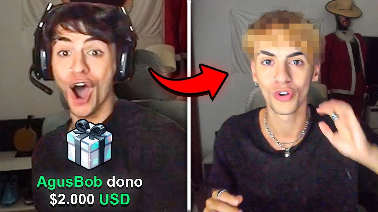 ME TI&Ntilde;O EL PELO POR UN RETO