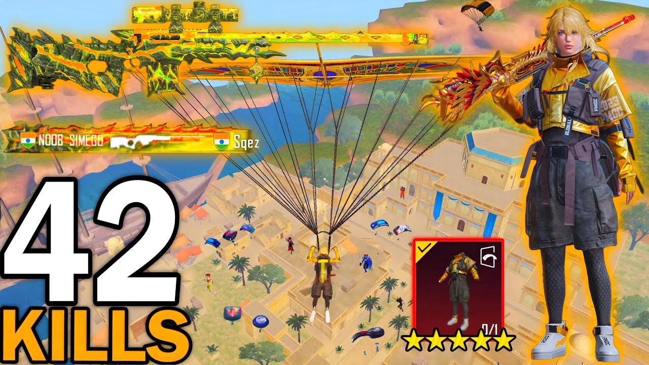 42 KILLS!!😱 IN 1 MATCHES THE BEST GAME of PUBG Mobile l’ve Ever Played😍 | BGMI