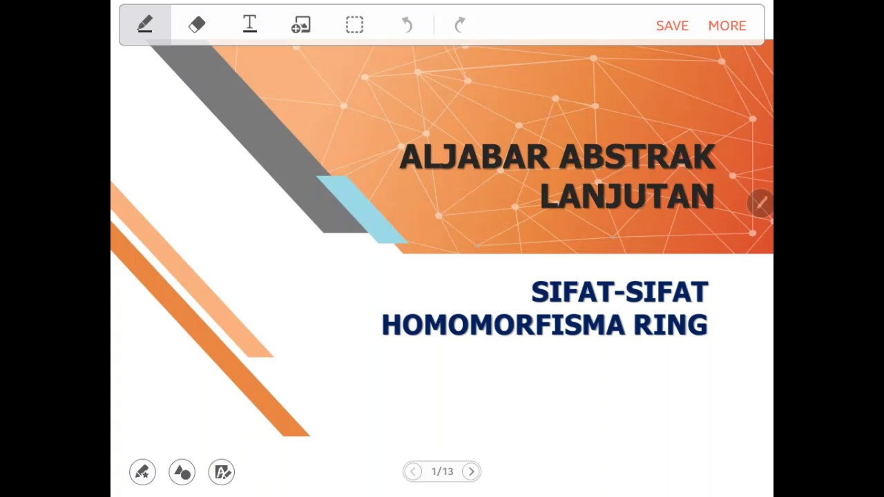 Struktur Aljabar 2 [Sifat-sifat Homomorfisma Ring] - Pertemuan 12