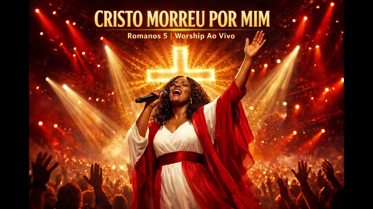 Cristo Morreu Por Mim | Louvor Inspirado em Romanos 5 | Worship Gospel Ao Vivo