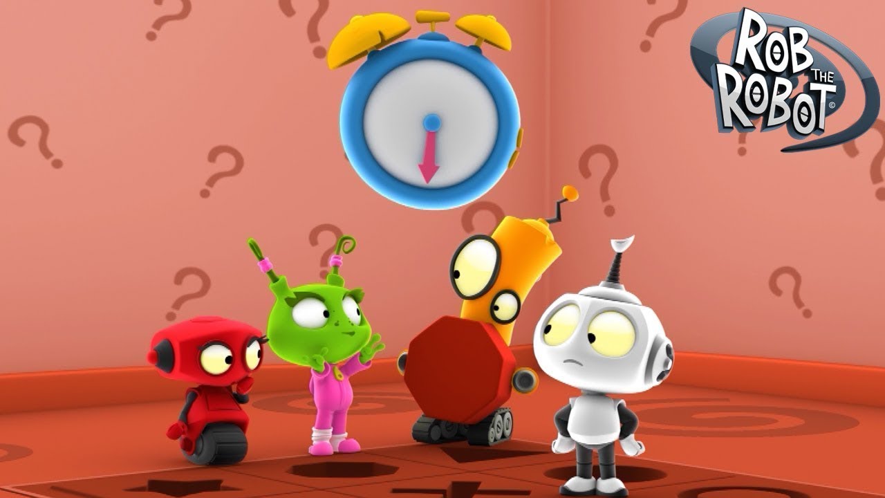 Where's the Last Piece of the Puzzle? 🧩 | Rob the Robot | Kids Educational Cartoons