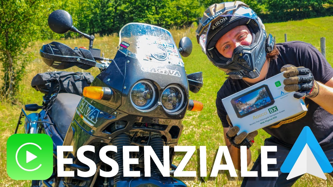 🆕️ IL CARPLAY ALL IN ONE PER MOTOCICLISTI! AOOCCI BX!  ANDROID AUTO 