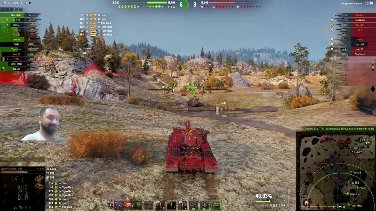World Of Tanks kop gel sohbet edelim 😅