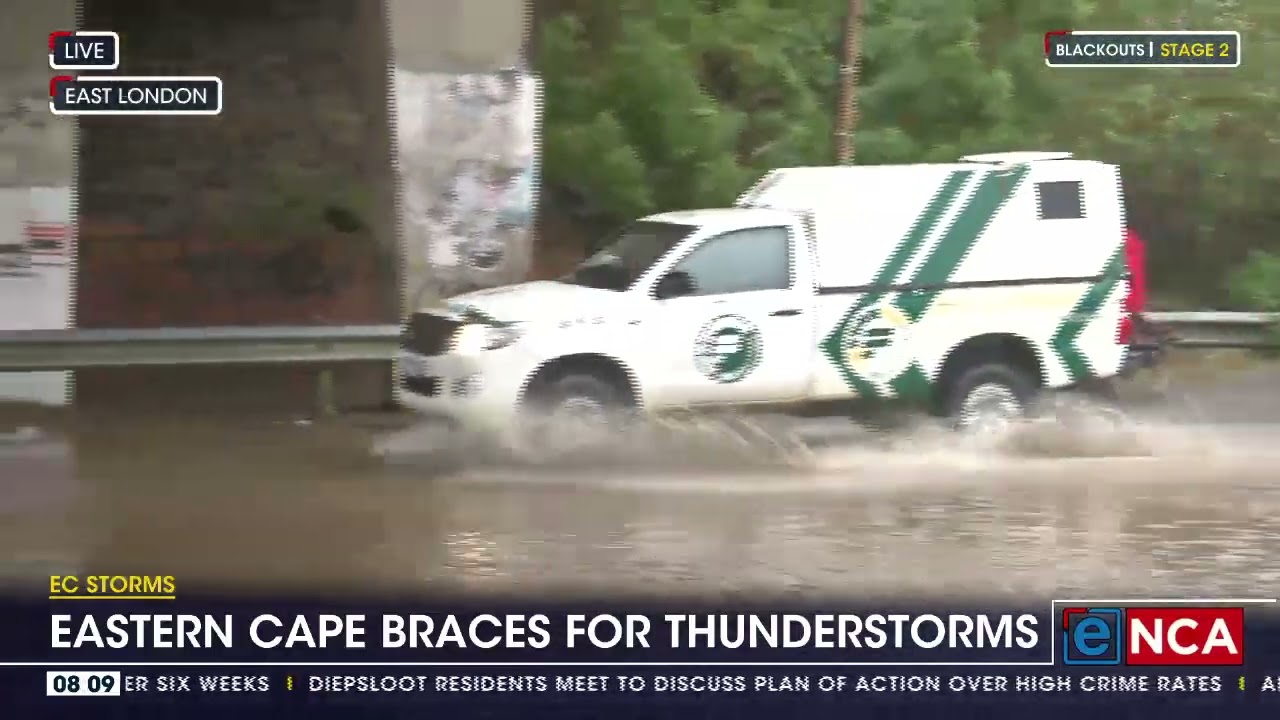 Eastern Cape braces for severe thunderstorms