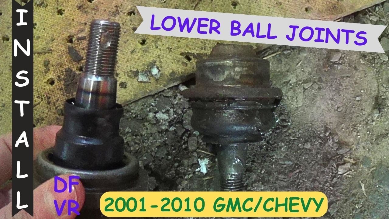 How to Replace Lower Ball Joints on a 2003 GMC Sierra or Chevrolet Silverado 2500HD